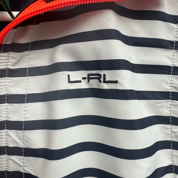 Lauren Ralph Lauren Striped Navy and White Vest women’s size small - Picture 3 of 5